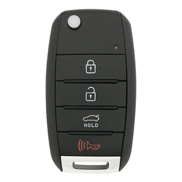 Kia 4 Button Remote Flip Key OSLOKA-875T, 95430-A7200, 433 MHz - Refurbished, Recase