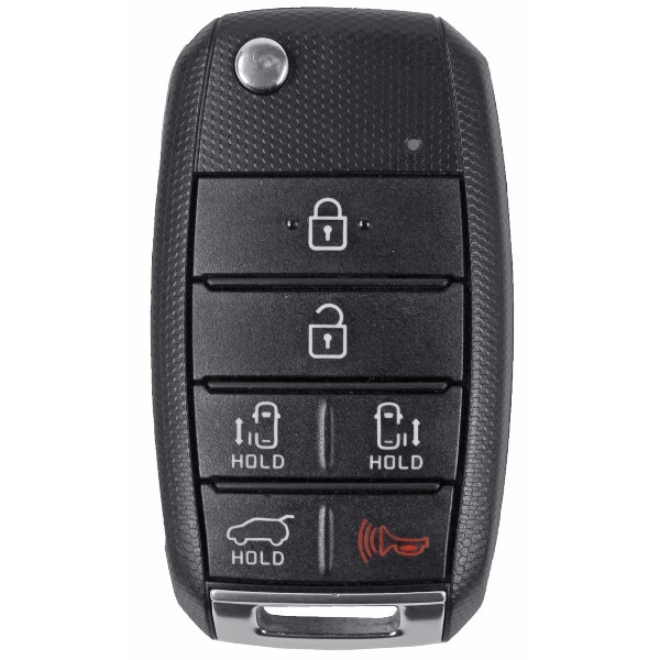 Kia 6 Button Remote Flip Key TQ8-RKE-4F37, 95430-A9350, 433 MHz - Refurbished, Grade A