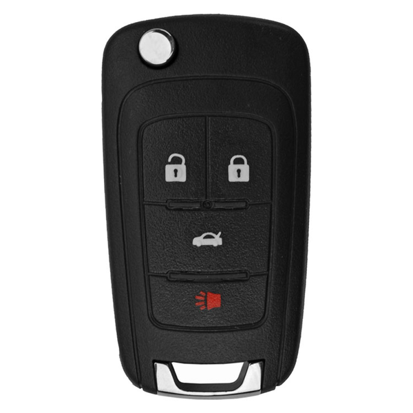 GM 4 Button Remote Flip Key HU100 OHT01060512 (DL)