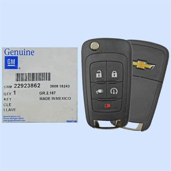 CHEVROLET VOLT OHT05918179 / P4O9MK74946931 5 Button Proximity Key - New OEM