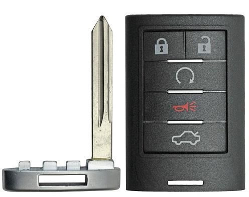 Cadillac 5-Button Smart Key M3N5WY7777A 25943676 315 MHz, Aftermarket (DL)