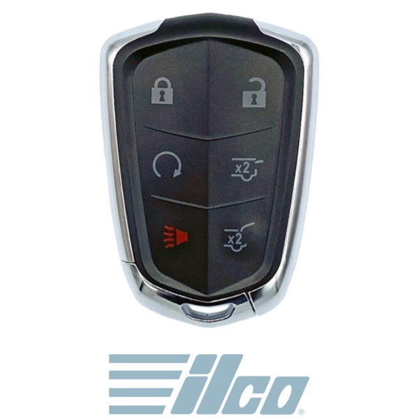 ILCO Cadillac 6 Button Smart Key HYQ2AB, 13510242, 315 MHz - Aftermarket