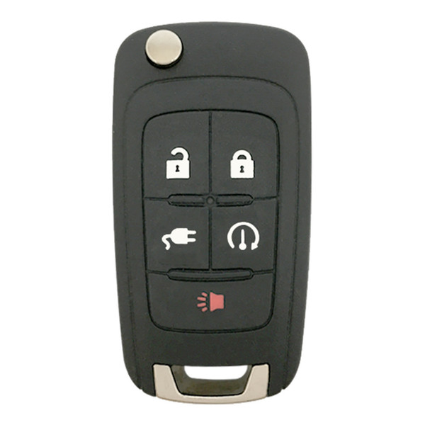 Chevrolet Volt 5 Button Flip Key Replacement Case & Blade