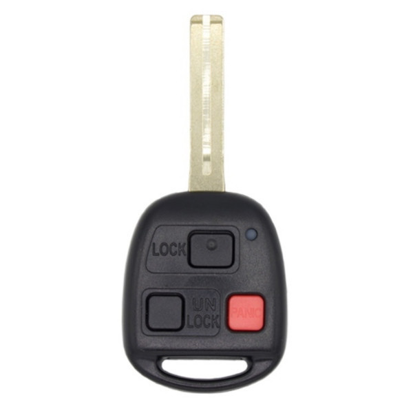 Locksmith Essentials Replacement Lexus 3 Button Remote Head Key TOY48 HYQ1512V, 89070-60801, 315 MHz - Aftermarket