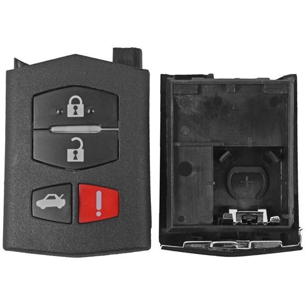 Mazda 4 Button Flip Key Replacement Case