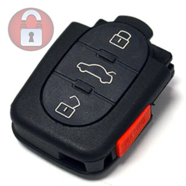 Volkswagen Round Flipkey Shell