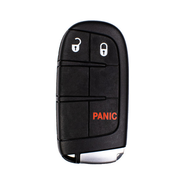 Dodge, Jeep 3 Button Smart Key M3N-40821302, 68066349AA, 433 MHz - Refurbished, Recase