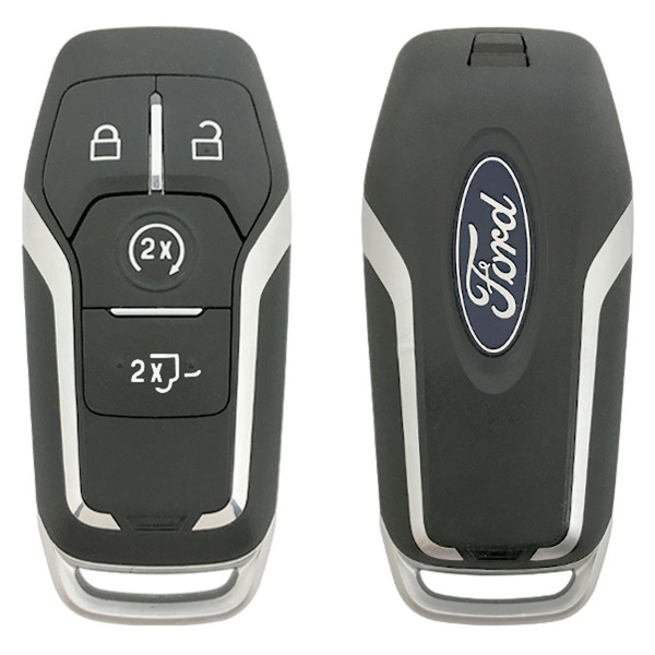 Ford 4 Button 2-Way European Smart Key M3N-A2C312433, 164-R8116, 868 MHz - Refurbished, Grade A