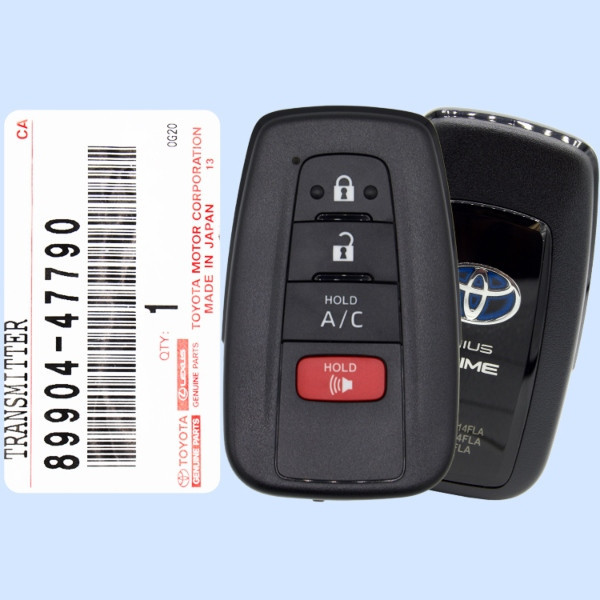 Toyota Prius Prime 4 Button Proximity Smart Key HYQ14FLA, 89904-47790, 315 MHz - New OEM