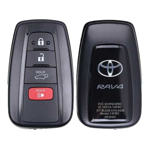 Toyota 4 Button Proximity Key HYQ14FBC (Japan Built) - New OEM 172512