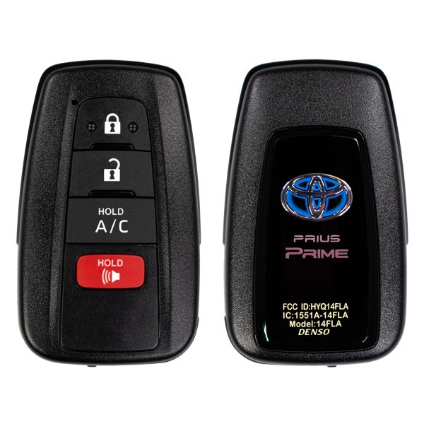 Toyota Prius Prime 4 Button Proximity Smart Key HYQ14FLA, 89904-47790, 315 MHz - Refurbished, Grade A