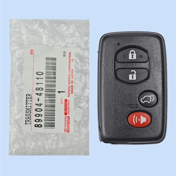 Toyota 4 Button Proximity Key HYQ14AAB, 89904-48110, Number Board 315 MHz - New OEM