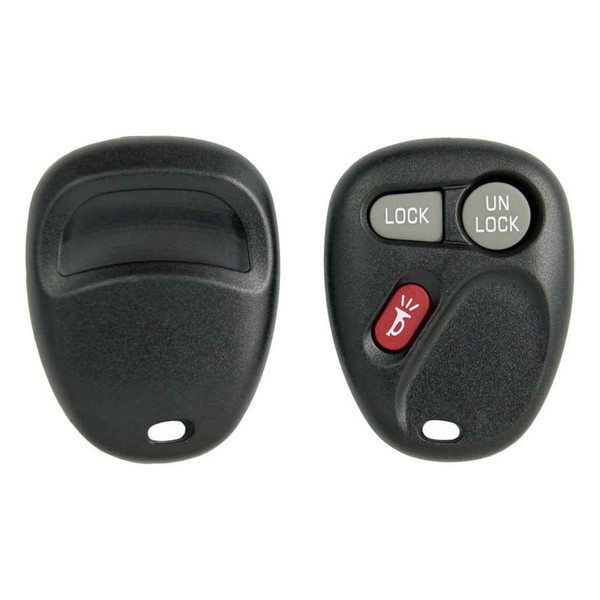 GM 3 Button Remote Case and Pad Replacement Shell KOBLEAR1XT, KOBUT1BT - Aftermarket