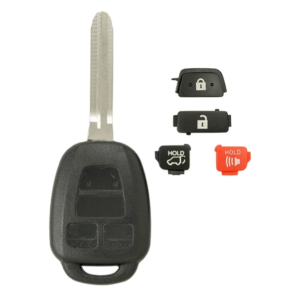 4 Button Remote Key Shell With HATCH for Toyota HYQ12BDM GQ4-52T