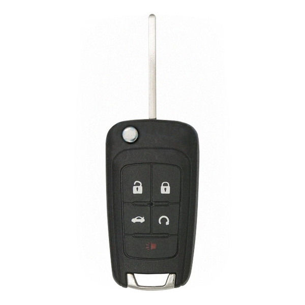 GMC 5 Button Non-PEPS Remote Flip Key OHT01060512, 13501514, 315 MHz - New, OEM