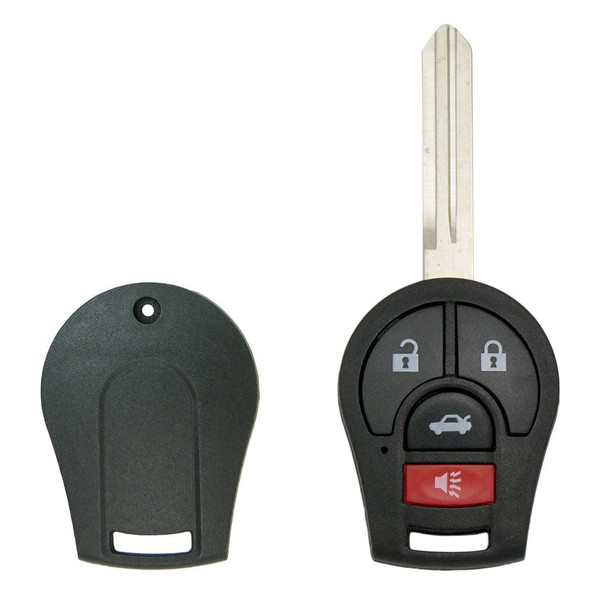 Replacement 4 Button Shell for Nissan CWTWB1U751