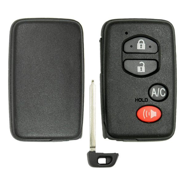 4 Button Shell For Toyota Prius Smart Proximity Remote Key HYQ14ACX