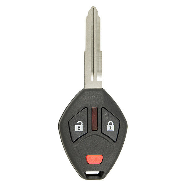 Mitsubishi 3 Button Remote Head Key OUCG8D-625M-A, 6370A148, 315 MHz - New, OEM