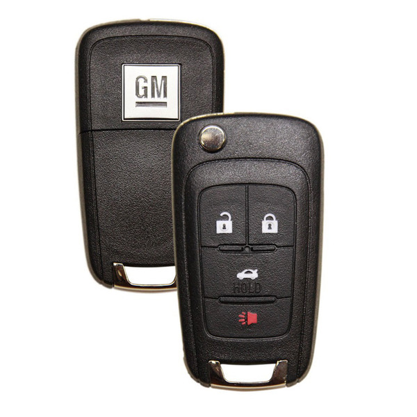 Strattec (5927057) GM 4 Button Proximity Remote Flip Key P409MK74946931, OHT05918179, 315 MHz - New, OEM