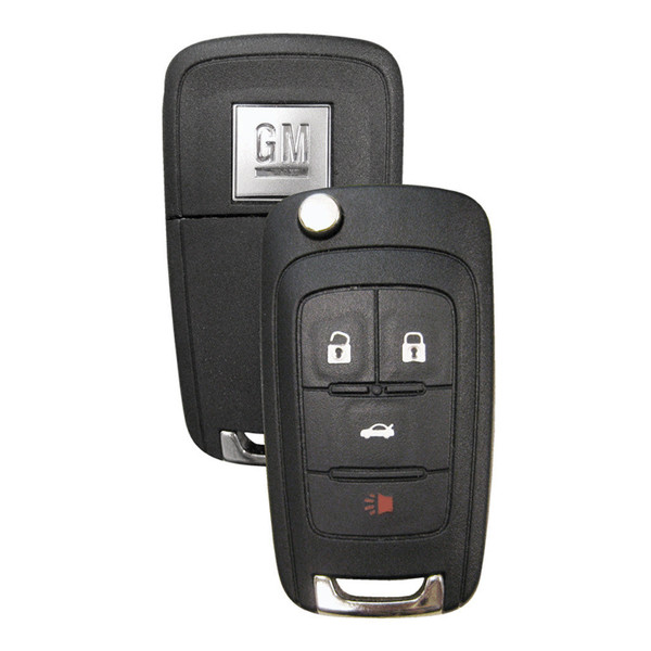 Strattec (5913396) GM 4 Button Non-PEPS Remote Flip Key OHT01060512, 13500222, 315 MHz - New, OEM