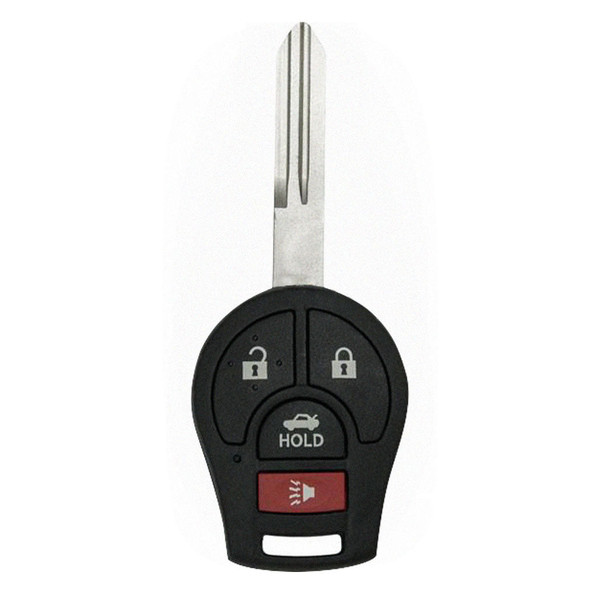 Nissan 4 Button Remote Head Key CWTWB1U751, CWTWB1U816, H0561-3AA0B, 315 MHz - New, OEM