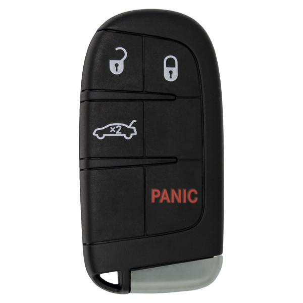Keyless2Go Chrysler 4 Button Smart Key M3N-40821302, 68155686AB, 433 MHz - Premium Aftermarket