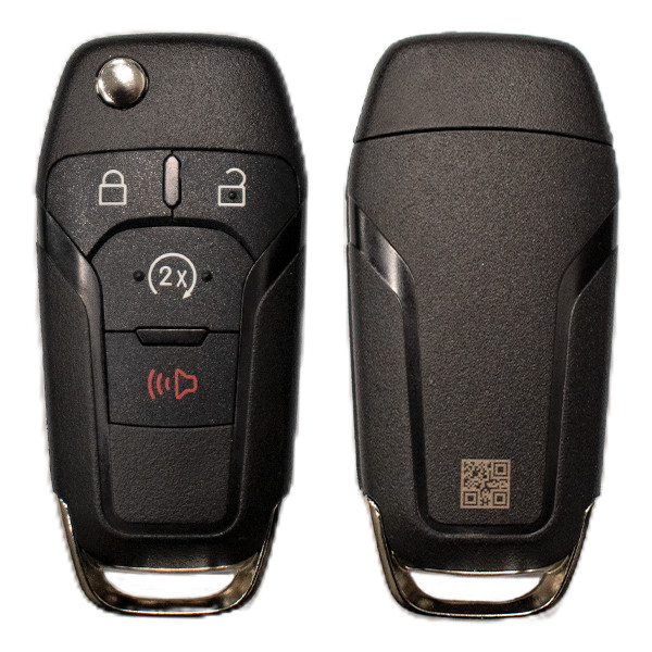 Keyless2Go Ford 4 Button Side Mill Flip Key N5F-A08TDA, 164-R8134, 902 MHz - Premium Aftermarket