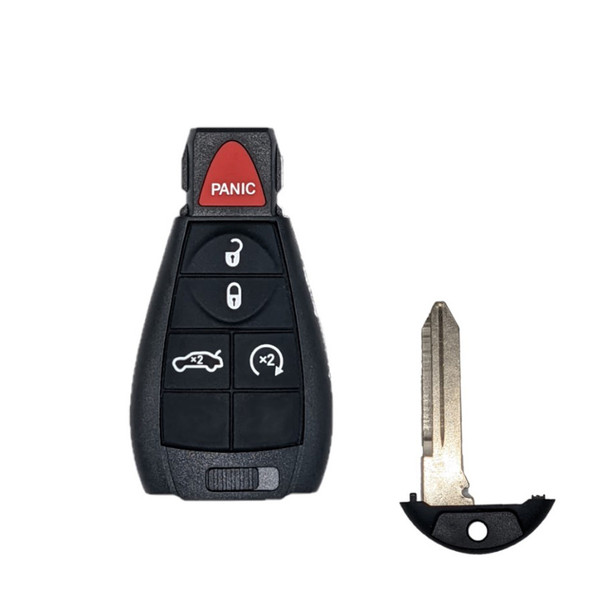 Locksmith Essentials Replacement Chrysler Dodge 5 Button Non Proximity Remote IYZ-C01C / M3N5WY783X 154723