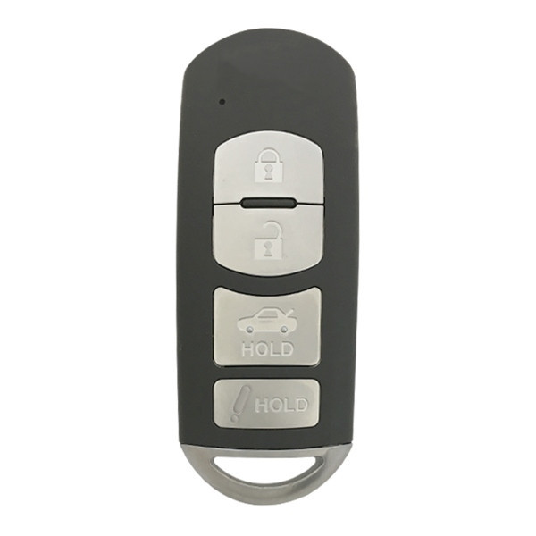 Mazda 4 Button Smart Key WAZSKE13D02, GJR9-67-5RY, 315 MHz - Aftermarket
