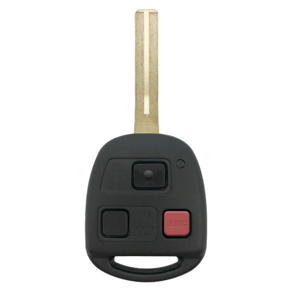 Locksmith Essentials Replacement Lexus 3 Button Remote Head Key TOY48 HYQ1512V, 89070-60080, 315 MHz - Aftermarket