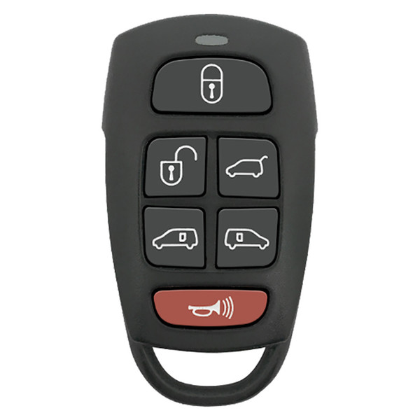 Hyundai, Kia 6 Button Remote Shell Replacement SV3-100060235, SV3-VQTXNA16 - Aftermarket