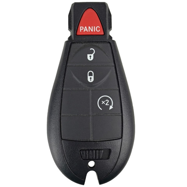 Jeep 4 Button Non Proximity Remote GQ4-53T, 68105083AE, 68105083AG, 433 MHz - Refurbished, Recase