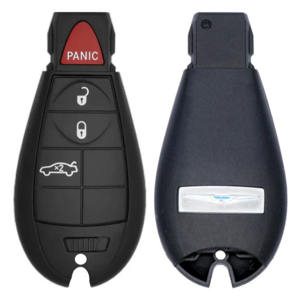 Chrysler 4 Button Fobik Non Proximity Remote IYZ-C01C, 68058346, 433 MHz - New OEM