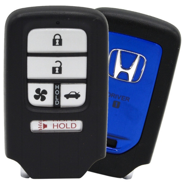 Honda 5-Button Smart Key KR5V2X 72147-TRT-A01 433 MHz, Refurbished Grade A