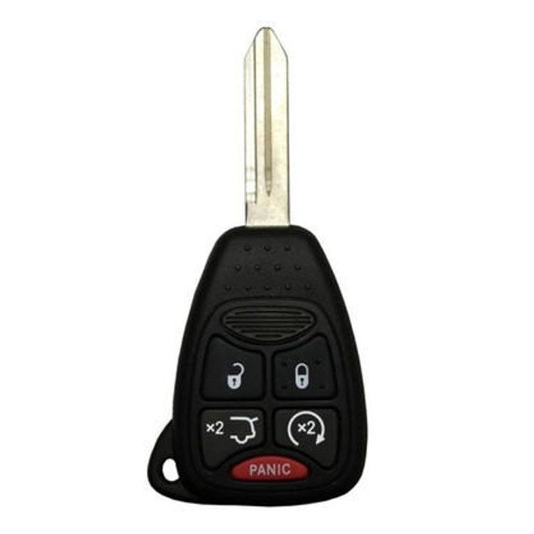 5 Button Replacement Remote Key w/Hatch for select Jeep OHT692427AA