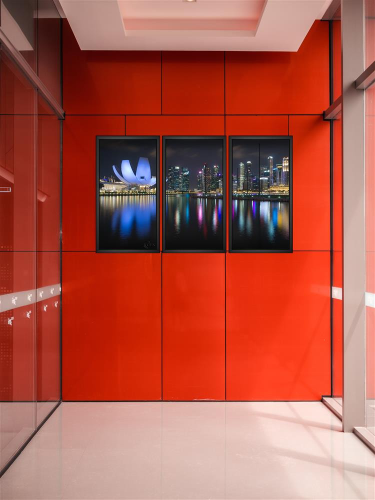 Singapore Cityscape Fine Art Print Giclees