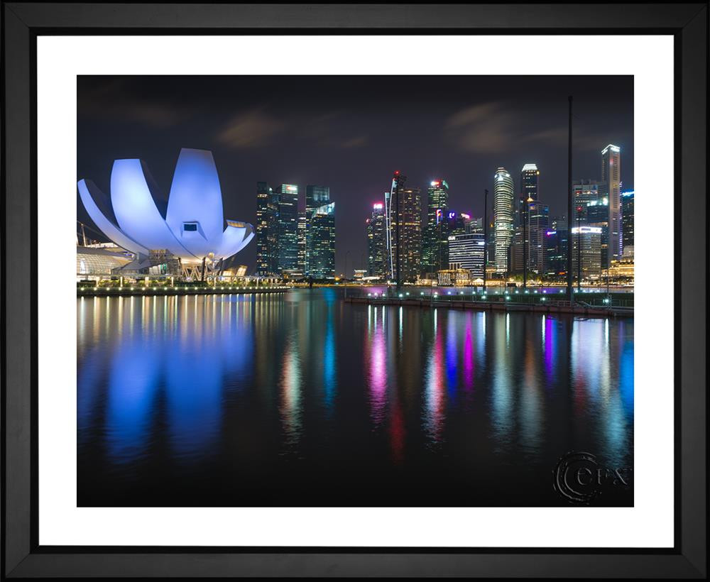 Singapore Cityscape Fine Art Print Giclees