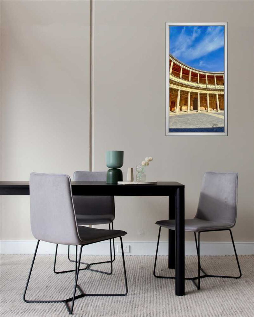 Courtyard of Alhambra Palace Fine Art Print Giclees