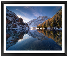 José Ramos, Equilibrium, Braies Lake, Dolomites (Italy), EFX Gallery, art, photography, giclée, prints, picture frames