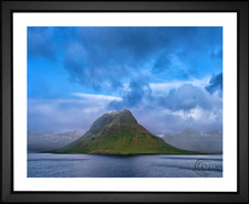 Joe deSousa, Blue Sky Over Mount Kirkjufell, EFX, EFX Gallery, art, photography, giclée, prints, picture frames