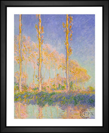 Claude Monet, Poplars, EFX, EFX Gallery, art, photography, giclée, prints, picture frames