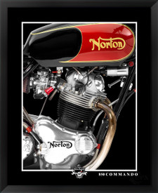 Norton 850 Commando Motorcycle, Daniel Peirce, EFX, EFX Gallery, art, photography, giclée, prints, picture frames
