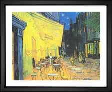 Vincent van Gogh, Café Terrace at Night, EFX, EFX Gallery, art, photography, giclée, prints, picture frames
