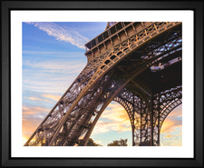 Inha Bae, Arches of the Eiffel Tower, EFX, EFX Gallery, art, photography, giclée, prints, picture frames color changing print fine art paris france