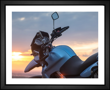 Andrei Garm, BMW Motorcycle Sunset, EFX, EFX Gallery, art, photography, giclée, prints, picture frames