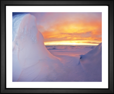 David Mark, Sunset in Antarctica, EFX, EFX Gallery, art, photography, giclée, prints, picture frames