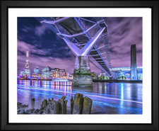 JJ Jordan, Millennium Bridge Underpass, EFX, EFX Gallery, art, photography, giclée, prints, picture frames fine art print photography london thames river