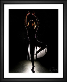 Leon Liu, Dancer Silhouette, EFX, EFX Gallery, art, photography, giclée, prints, picture frames