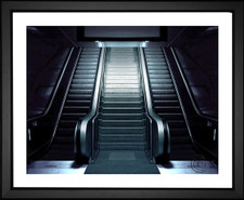 Okan Caliskan, Escalator, EFX, EFX Gallery, art, photography, giclée, prints, picture frames