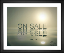 Okan Caliskan, On Sale Advertisement, EFX, EFX Gallery, art, photography, giclée, prints, picture frames "On Sale" framed art print.